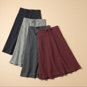 WOOL MIDI SKIRT UNIQLO (INES DE LA FRESSANGE)